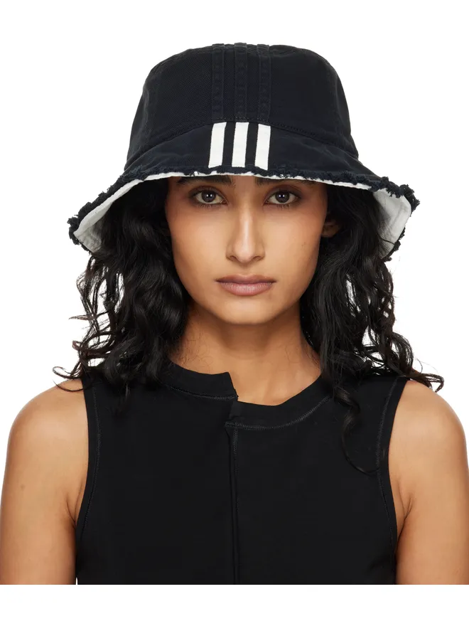 Y-3 Y-3 ストライプ バケットハットの商品画像