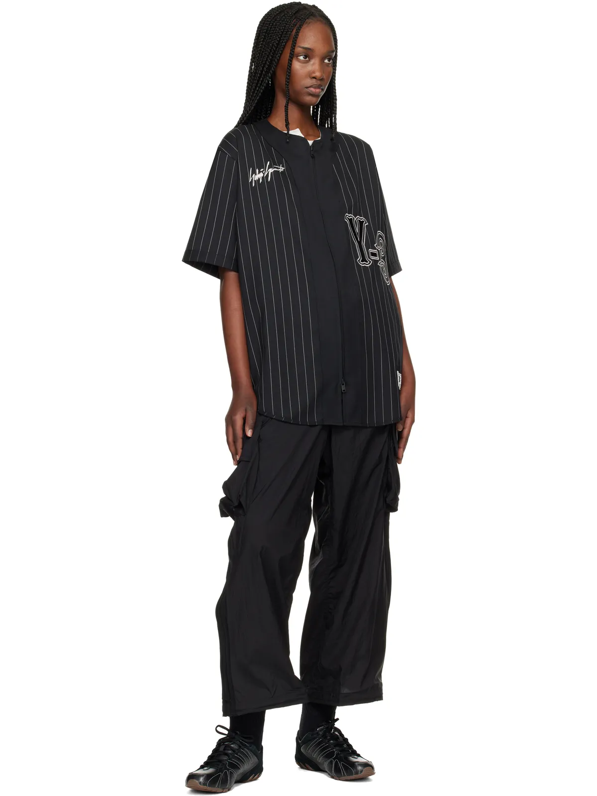 Y-3 'Y-3' Elite 5 ベースボールシャツ - 画像4
