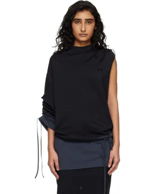 Y-3 Dip Dye Cinched Drape Tシャツ - サムネイル1
