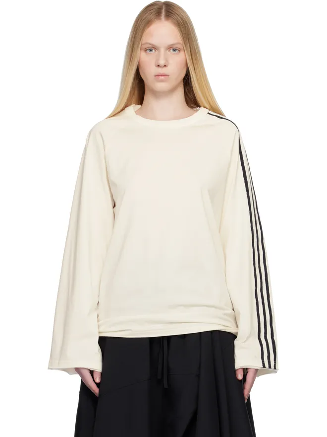 Y-3 Y-3 ローエッジ スリーストライプス 長袖Tシャツの商品画像