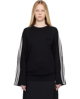 Y-3 スリーストライプス 長袖Tシャツ - サムネイル1