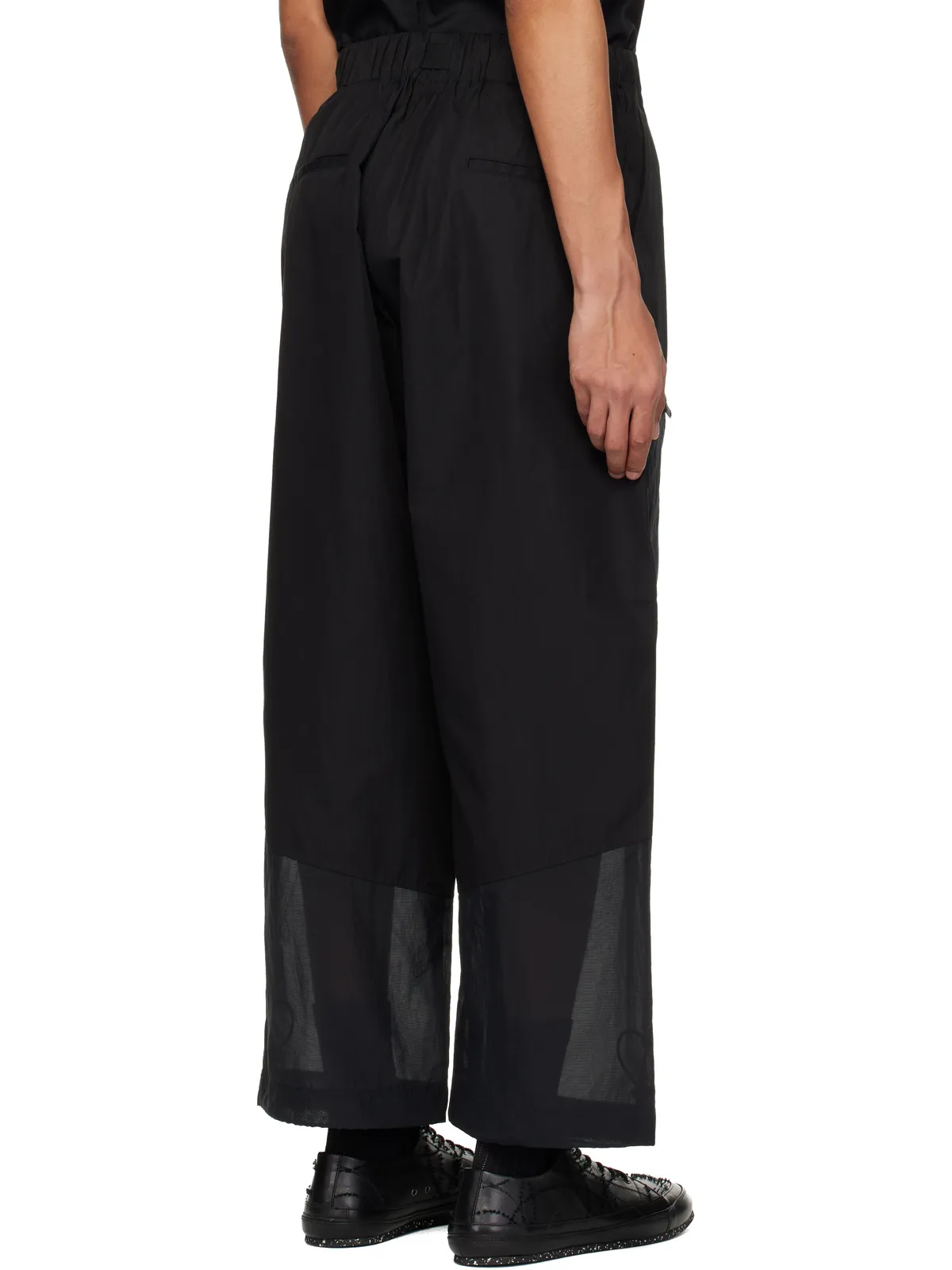 Y-3 ブラック UT Straightleg カーゴパンツ - 画像3