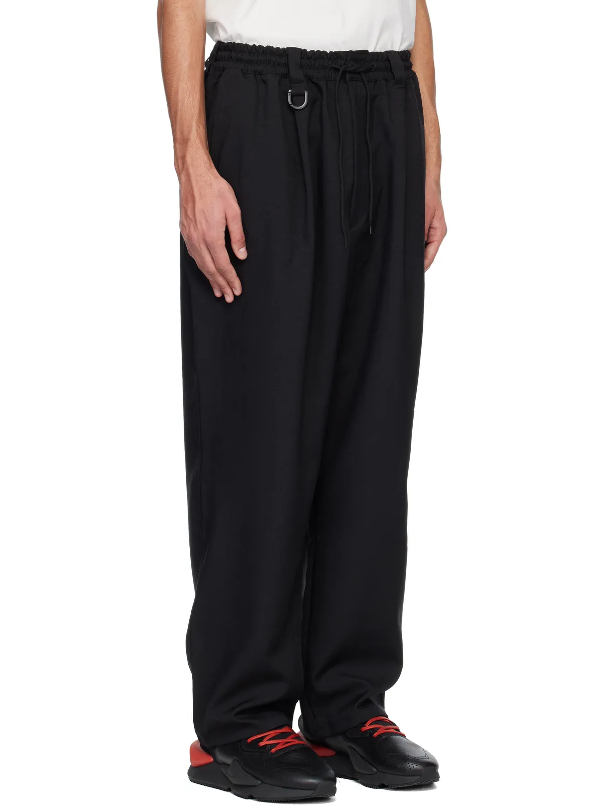 Y-3 ブラック Sport Uniform カーゴパンツ - 画像2