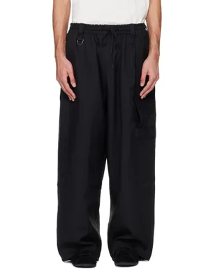 Y-3 ブラック Sport Uniform ストレート カーゴパンツ - サムネイル1