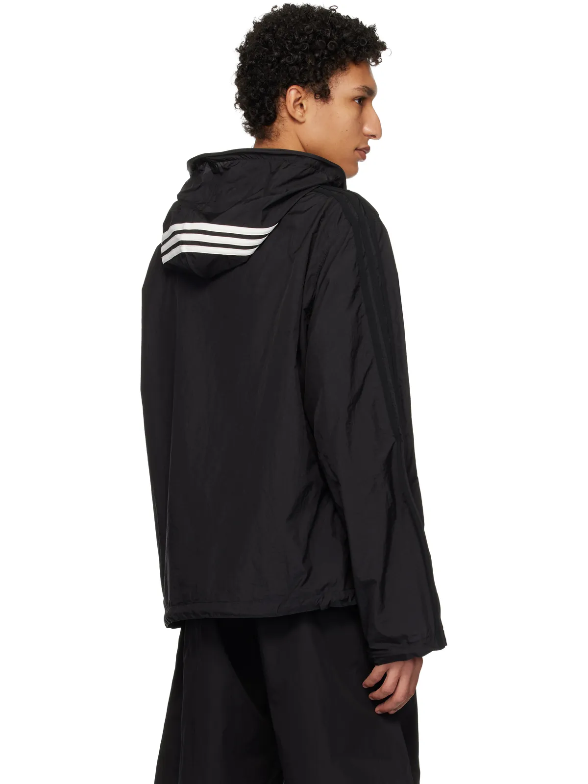 Y-3 ナイロン ワイヤー スリーストライプス トラックジャケット - 画像3