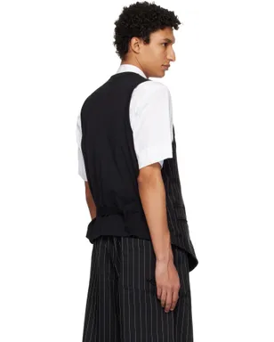 Y-3 Sport Uniform Pinstripe テーラード ベスト - サムネイル3