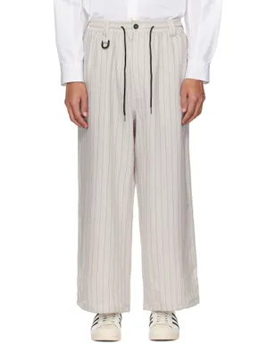 Y-3 Pinstripe Sport Uniform トラックパンツ - サムネイル1