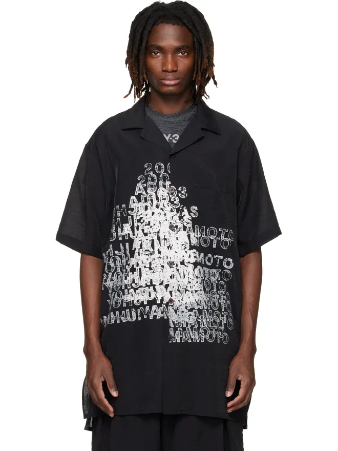 Y-3 Y-3 Placed Graphic 半袖ロングシャツの商品画像