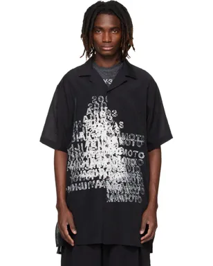 Y-3 Placed Graphic 半袖ロングシャツ - サムネイル1
