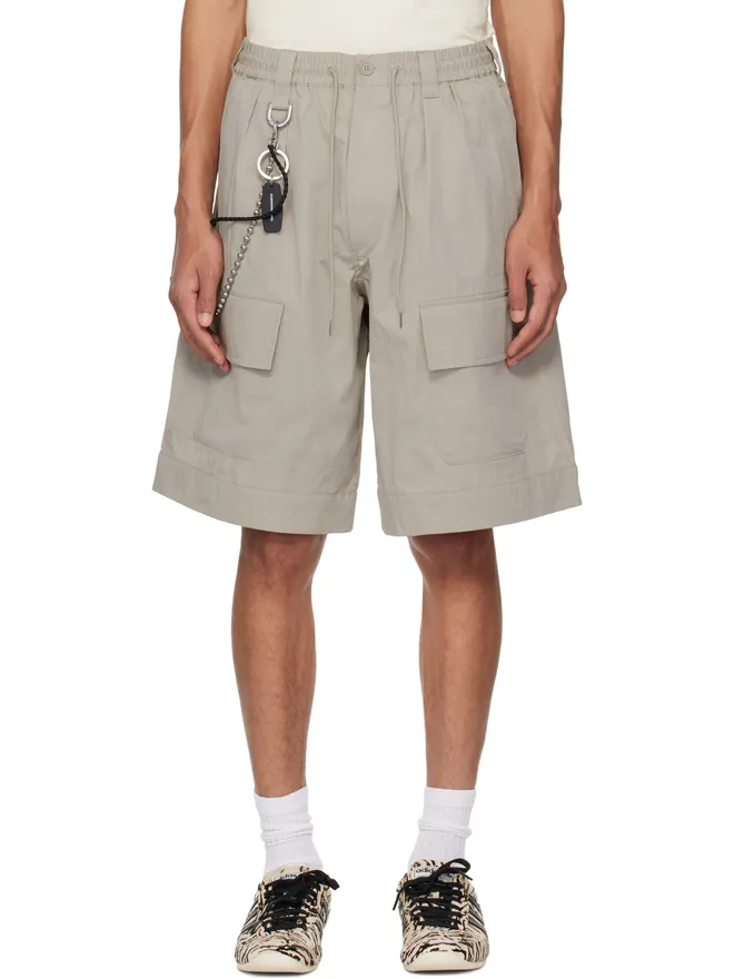 Y-3 Y-3 ワイドレッグ カーゴショートパンツの商品画像