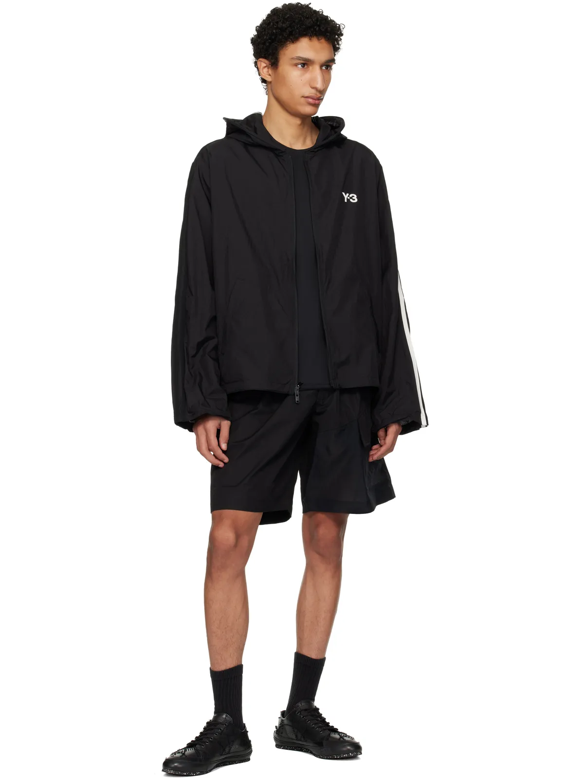 Y-3 UT Wideleg カーゴショートパンツ - 画像4