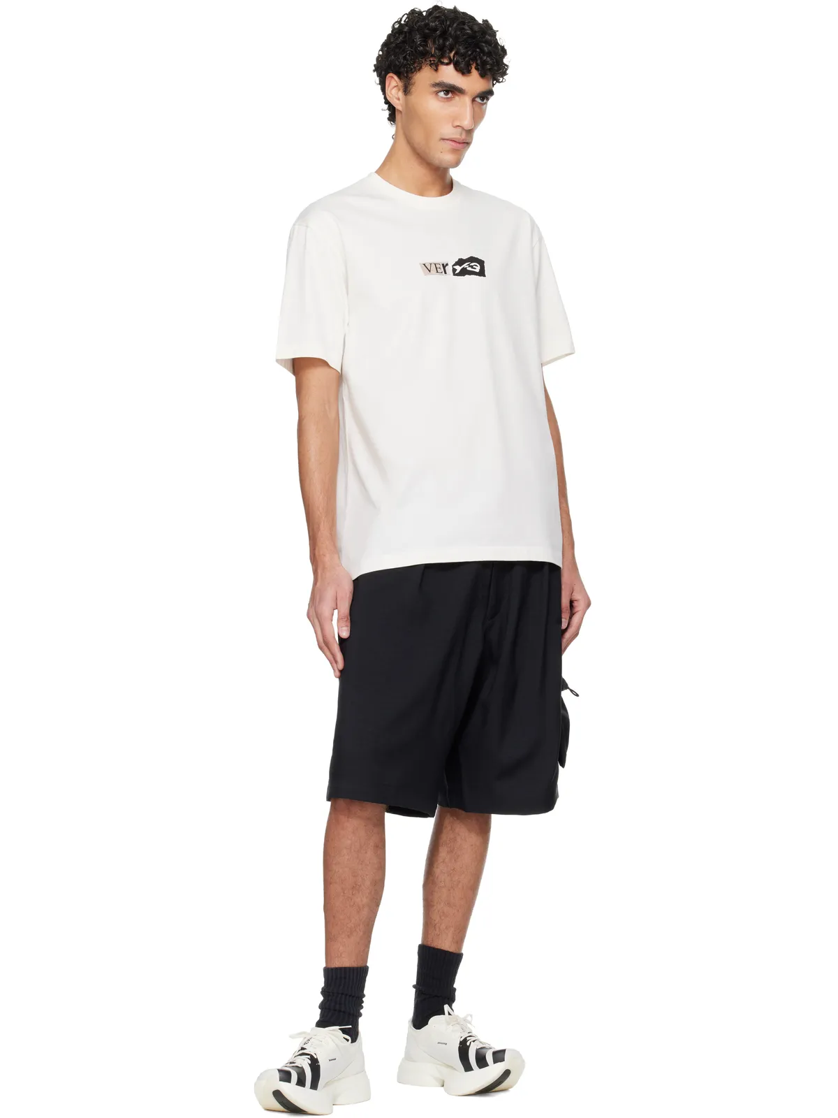Y-3 Sport Uniform カーゴショートパンツ - 画像4