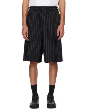 Y-3 Pinstripe Sport Uniform ショートパンツ - サムネイル1