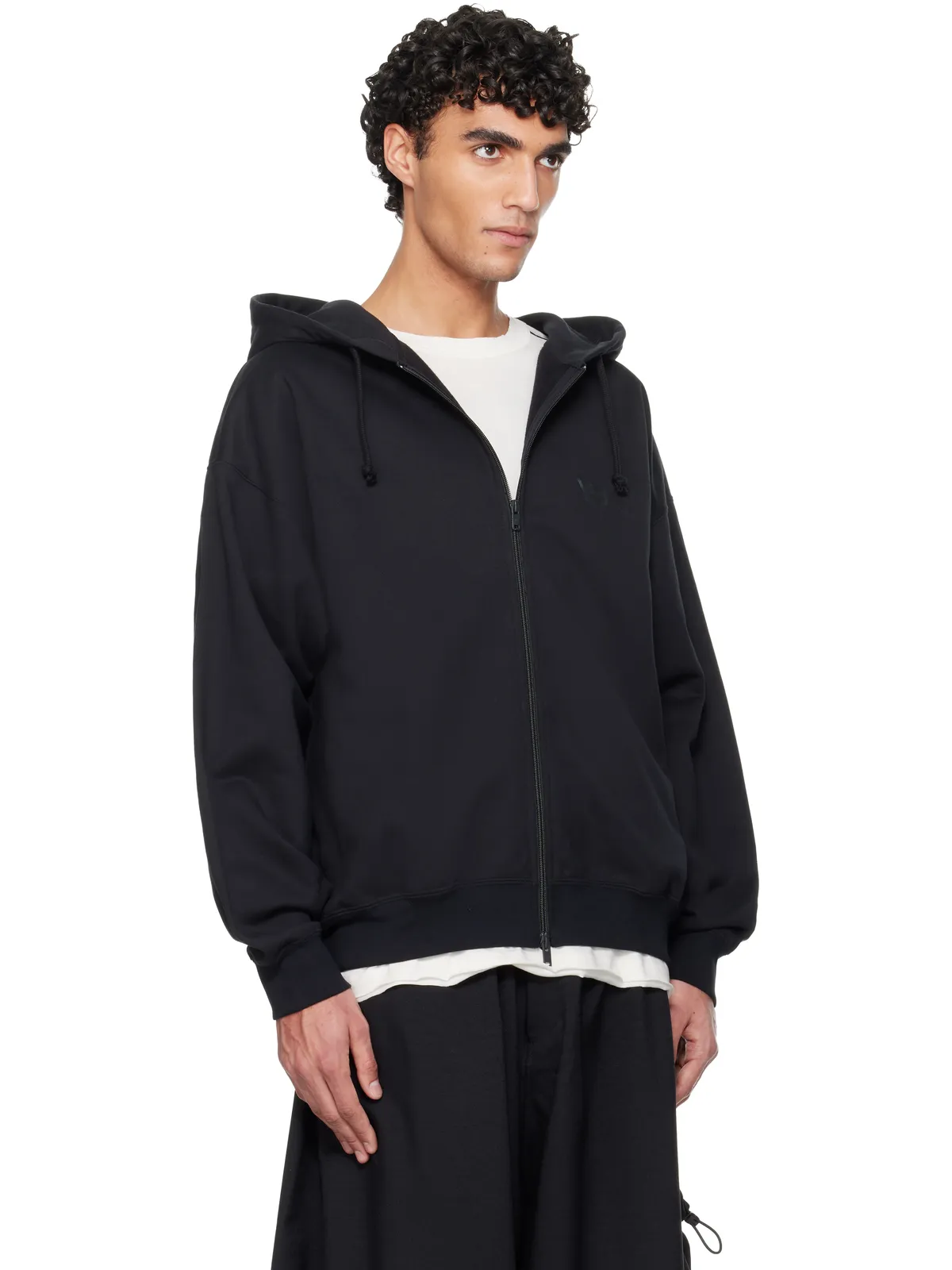 Y-3 Brushed Terry ジップフーディ - 画像2