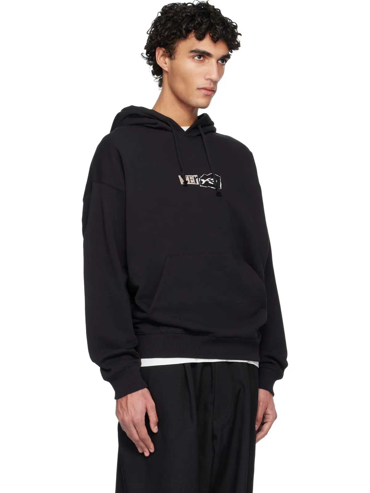 Y-3 Brushed Terry GFX フーディ - 画像2