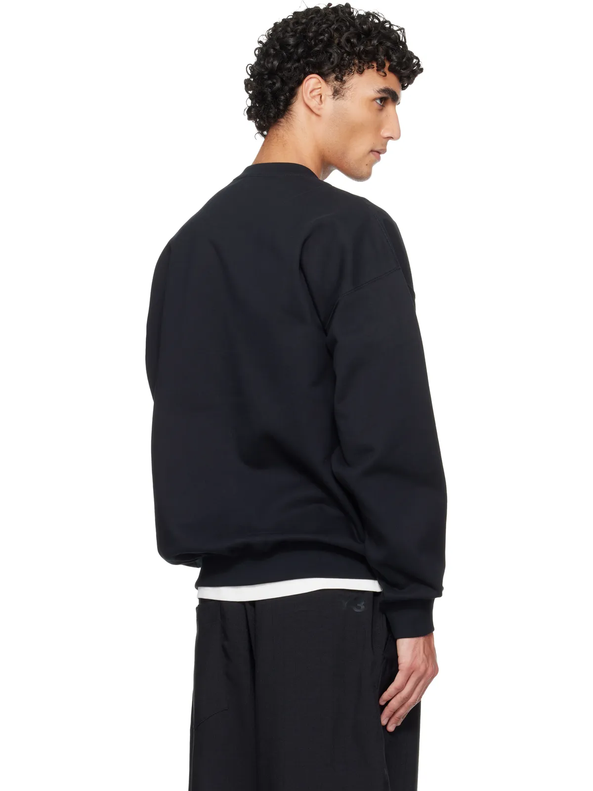 Y-3 Brushed Terry Crew スウェットシャツ - 画像3