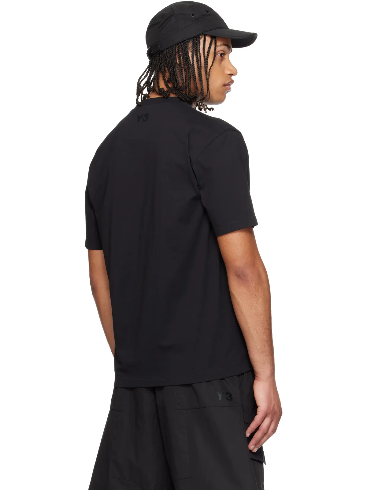 Y-3 ユーティリティ 半袖Tシャツ - 画像3