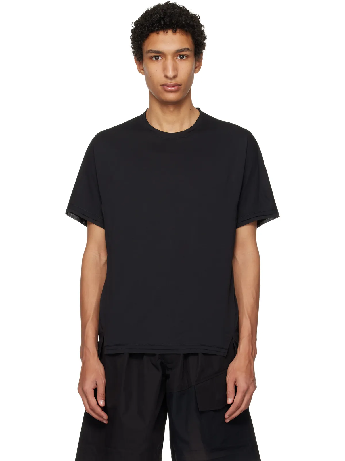 Y-3 ランニング 半袖Tシャツ - 画像1