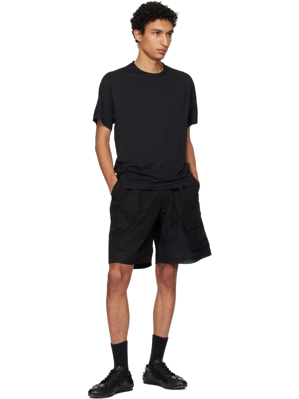 Y-3 ランニング 半袖Tシャツ - 画像4
