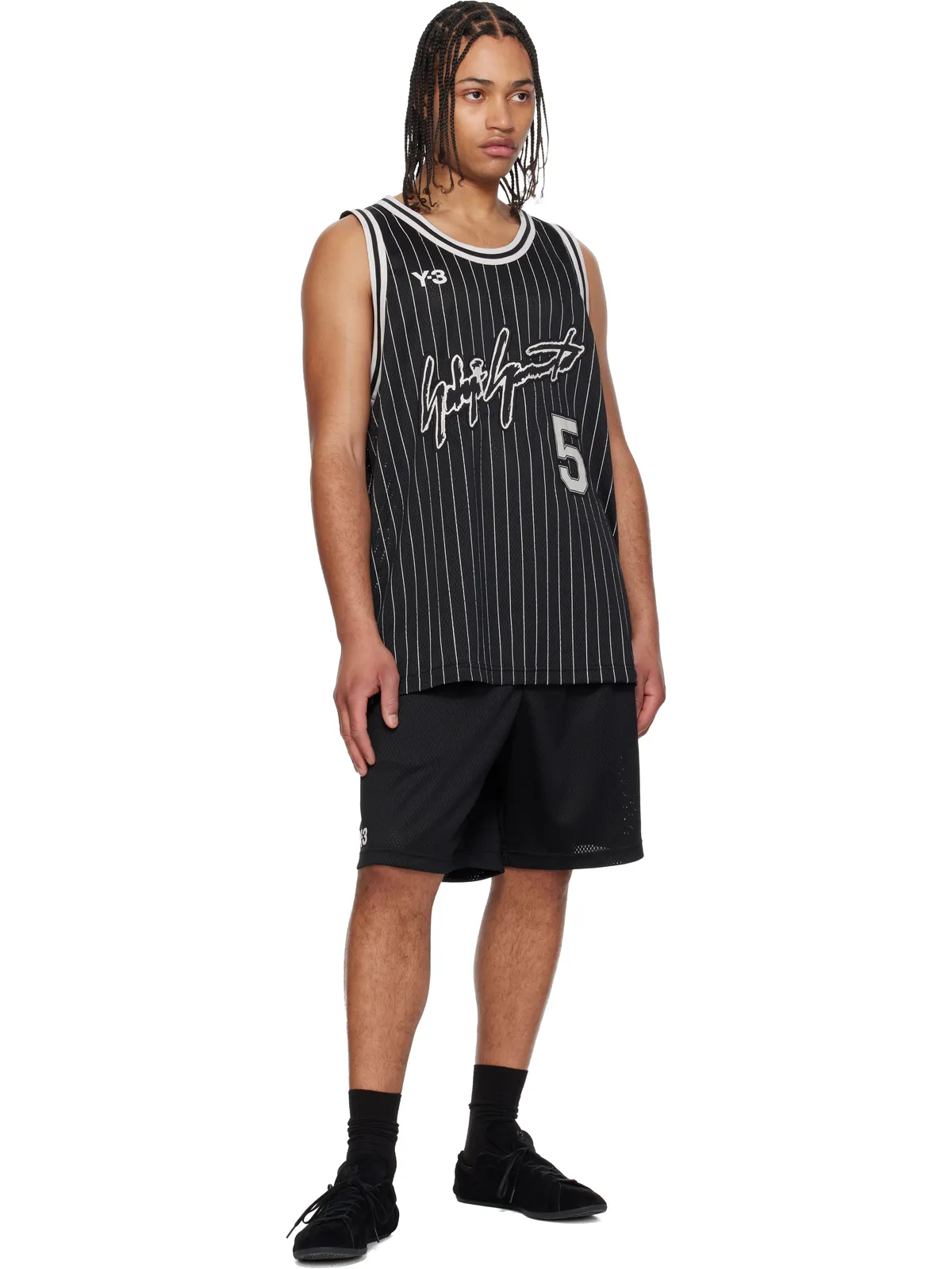 Y-3 Anthony Edwards Basketball ジャージー - 画像4