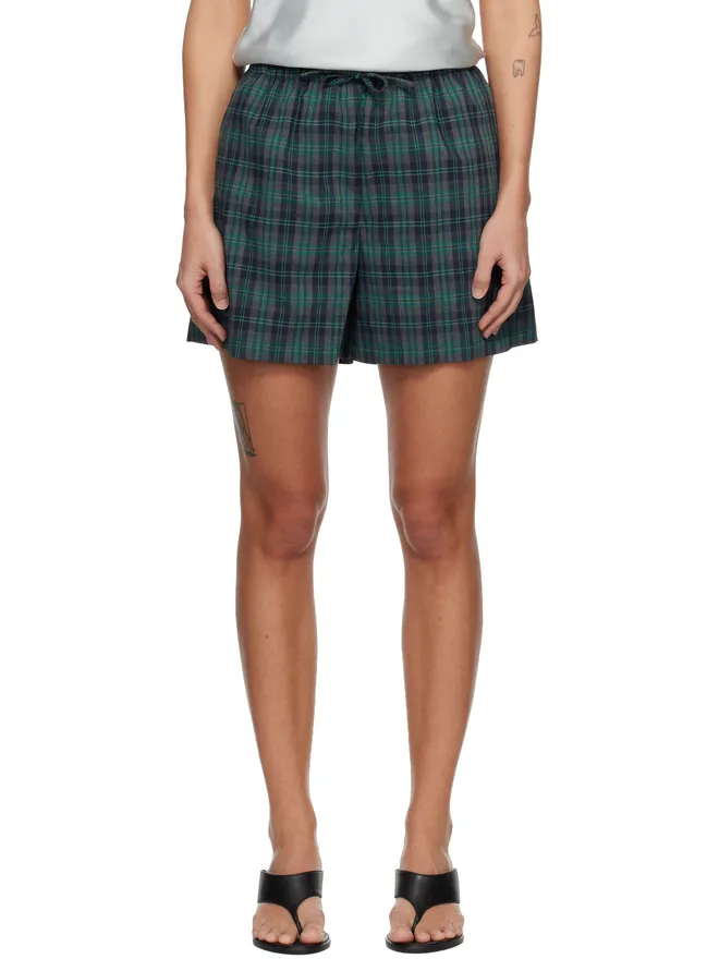 Rohe Rohe チェック ボクサー ショートパンツの商品画像