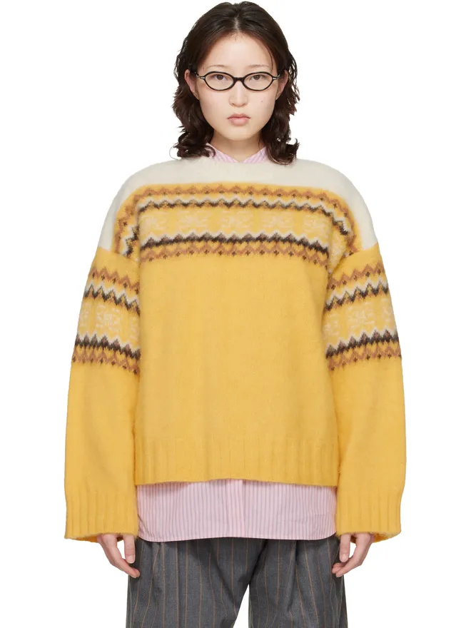 Ganni Ganni ジャカード セーターの商品画像