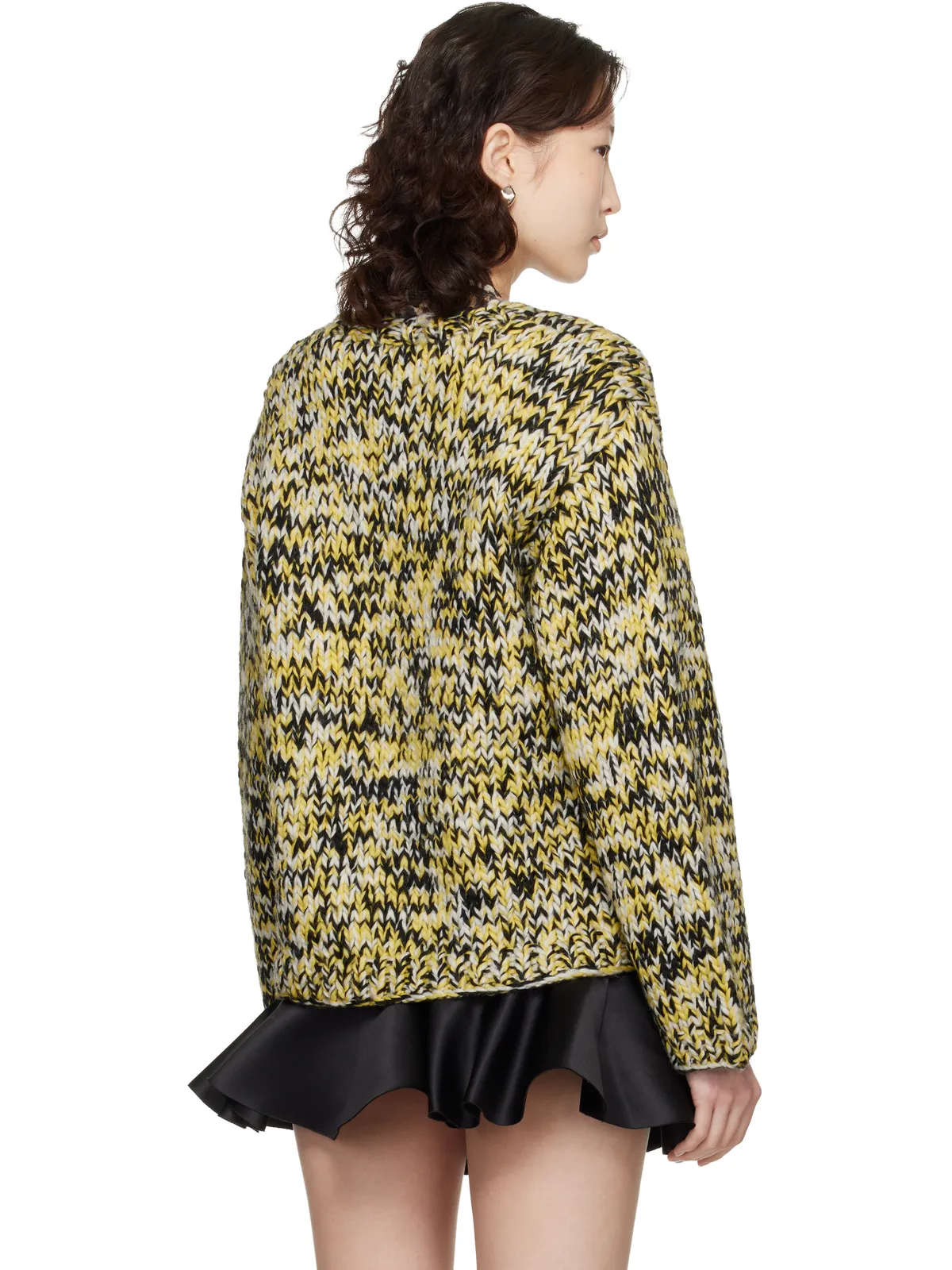 Ganni Heavy Wool Handknit セーター - 画像3