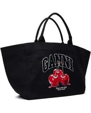 Ganni XXL Cherry トートバッグ - サムネイル2