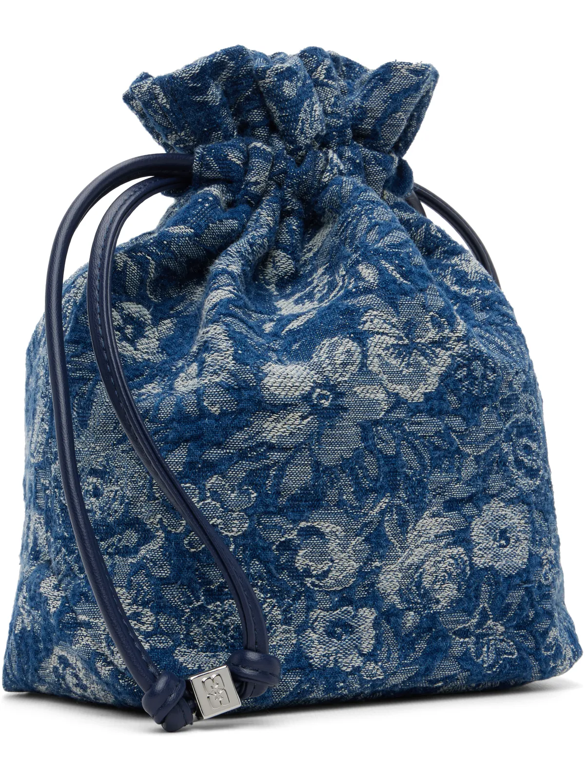 Ganni Tapestry デニム ポーチ - 画像3