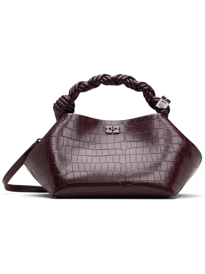 Ganni Ganni スモール Croco Bou バッグの商品画像