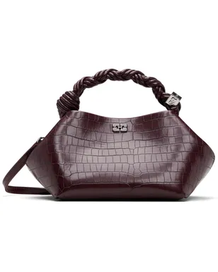 Ganni スモール Croco Bou バッグ - サムネイル1