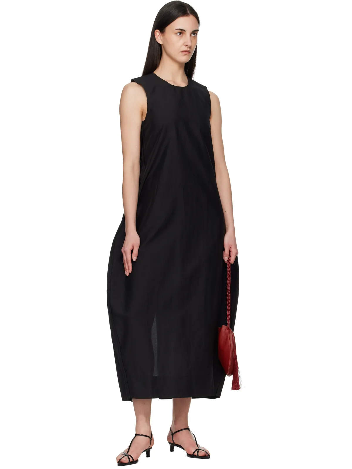 Rohe Hourglass Linen Silk ミディアムワンピース - 画像4