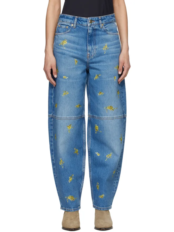 Ganni Ganni Printed Stary ジーンズの商品画像
