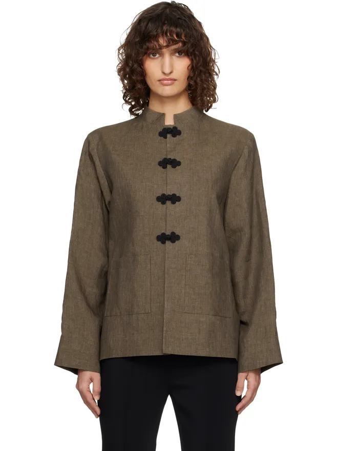 Rohe Rohe Pankou Closure リネン ジャケットの商品画像