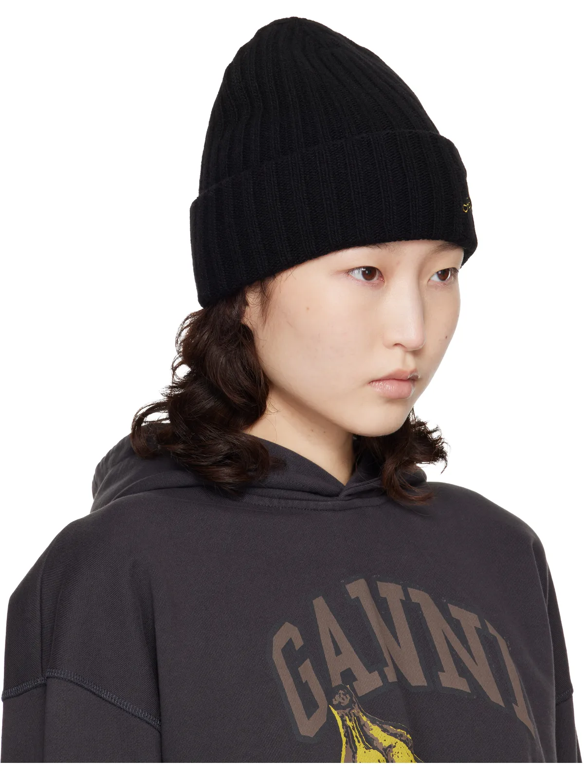 Ganni ウール ニットビーニー - 画像2