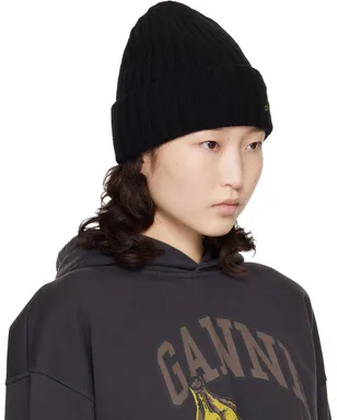 Ganni ウール ニットビーニー - サムネイル2