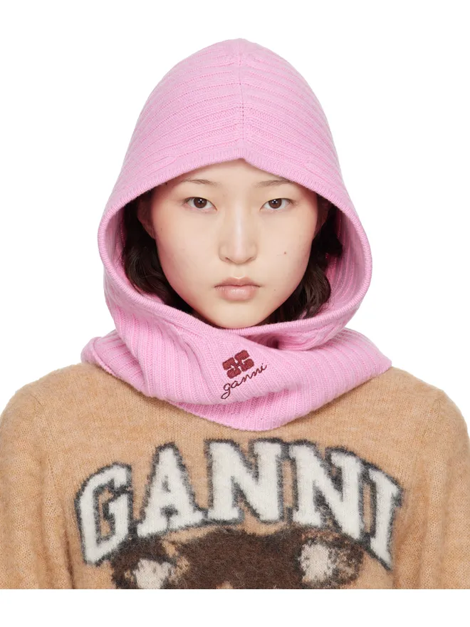 Ganni Ganni Mix ウール バラクラバの商品画像
