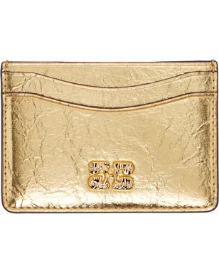 Ganni Bou Metallic カードケース - サムネイル1