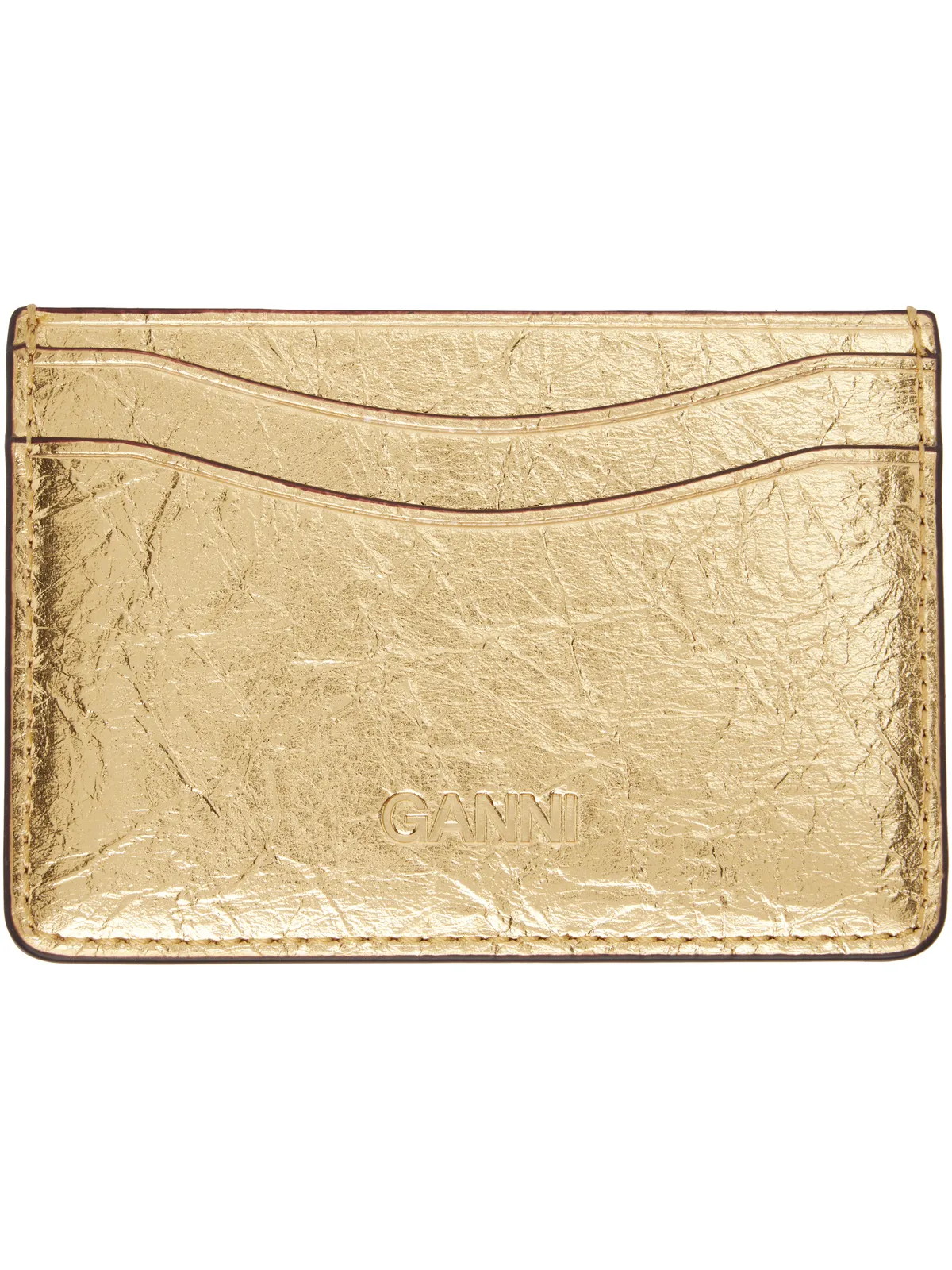 Ganni Bou Metallic カードケース - 画像2
