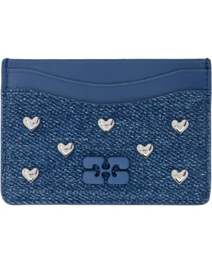 Ganni Bou Denim カードケース - サムネイル1
