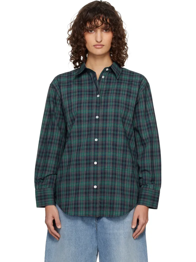 Rohe Rohe オーバーサイズ チェック シャツの商品画像
