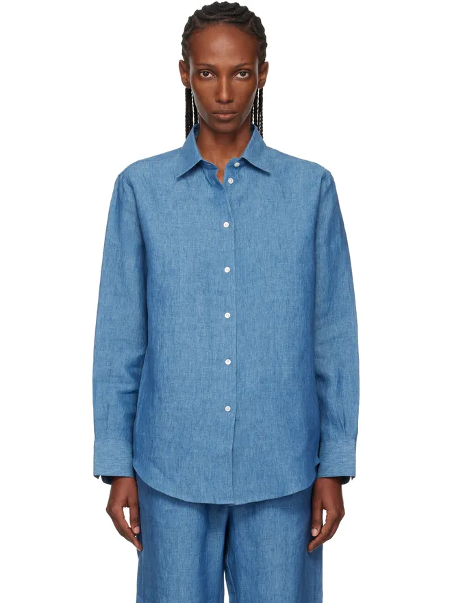 Rohe Rohe Classic シャンブレーシャツの商品画像