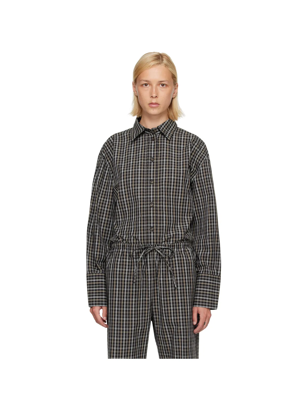 Rohe Checked Shaped シャツ - 画像1