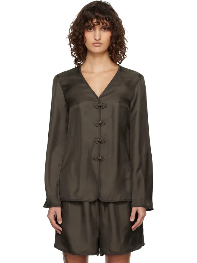 Rohe Rohe Pankou Closure シルク ブラウスの商品画像