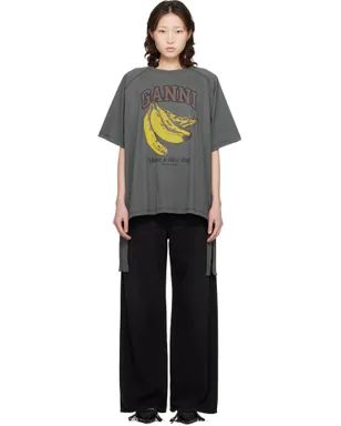 Ganni Banana Tシャツ - サムネイル1