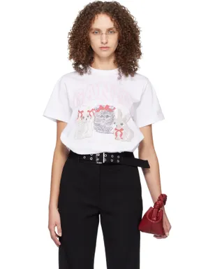 Ganni Animals プリントTシャツ - サムネイル1