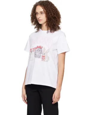 Ganni Animals プリントTシャツ - サムネイル4