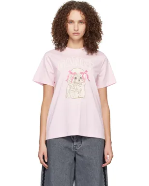 Ganni Poodle Tシャツ - サムネイル1
