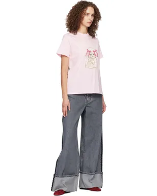 Ganni Poodle Tシャツ - サムネイル4