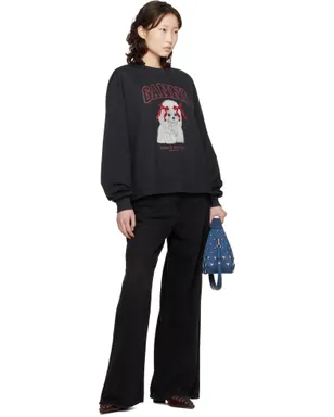 Ganni Poodle 長袖Tシャツ - サムネイル4